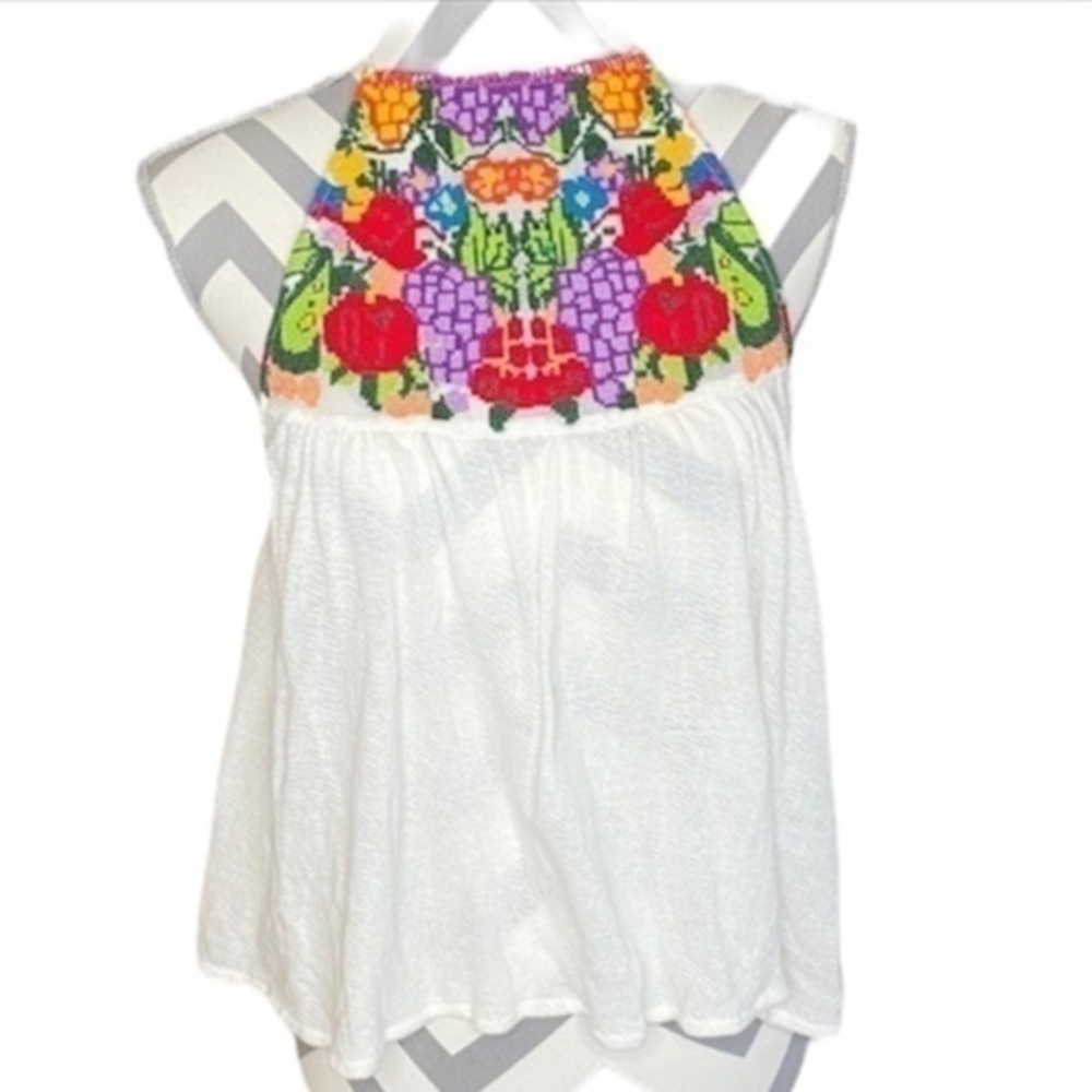 NWT Urban Outfitters cross-stitch top